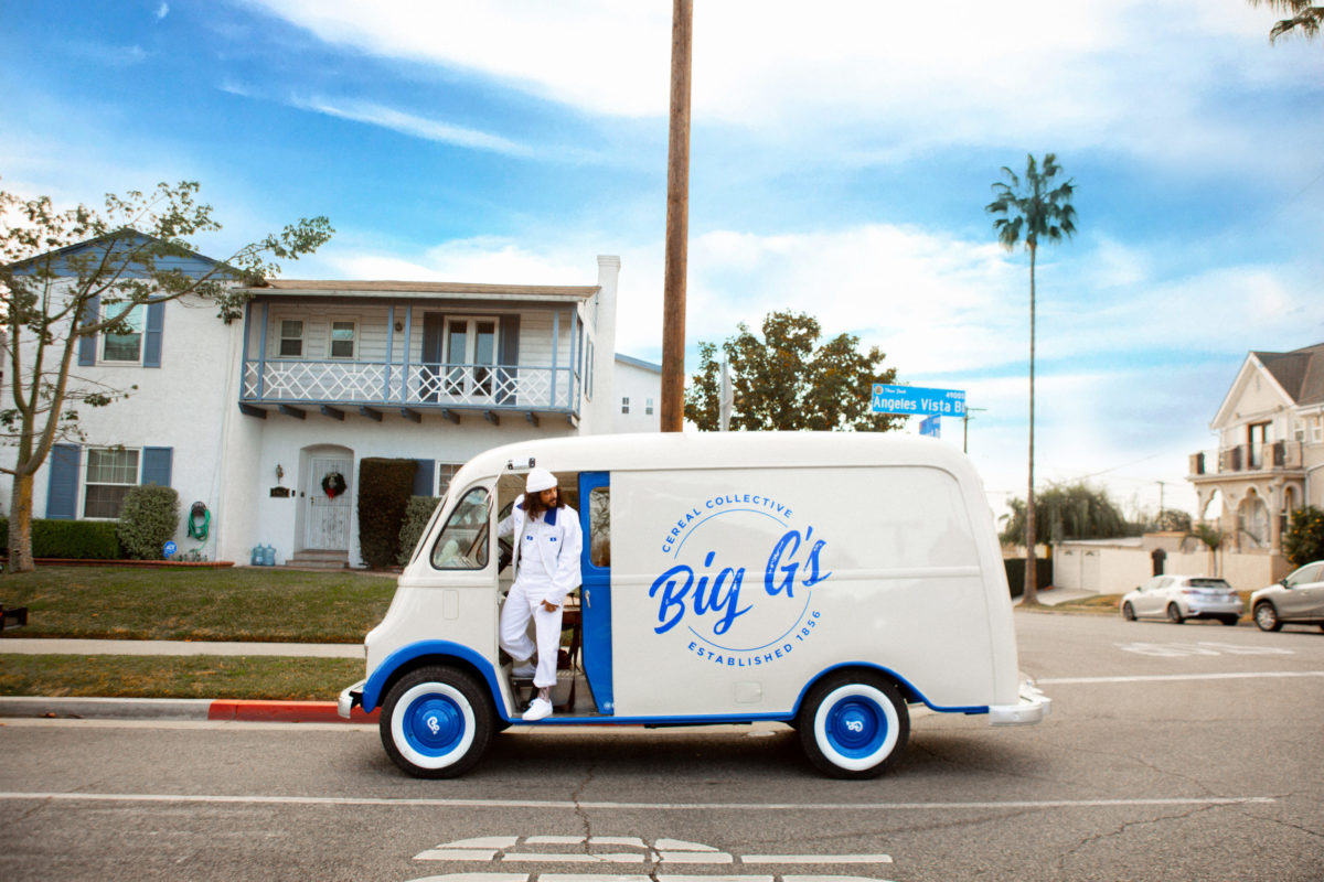 Big G's milk truck